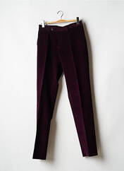 Pantalon droit violet COSSERAT pour homme seconde vue