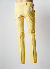 Pantalon slim jaune PIONEER pour homme seconde vue
