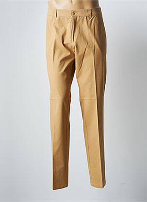 Pantalon slim marron SAINT HILAIRE pour homme