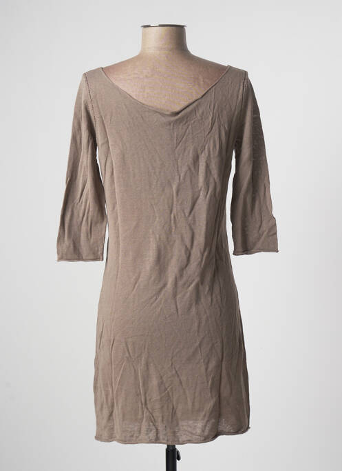 Robe courte marron TEENFLO pour femme