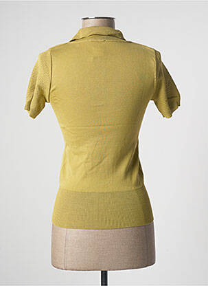 Polo stretch manches courtes vert STEFAN GREEN femme