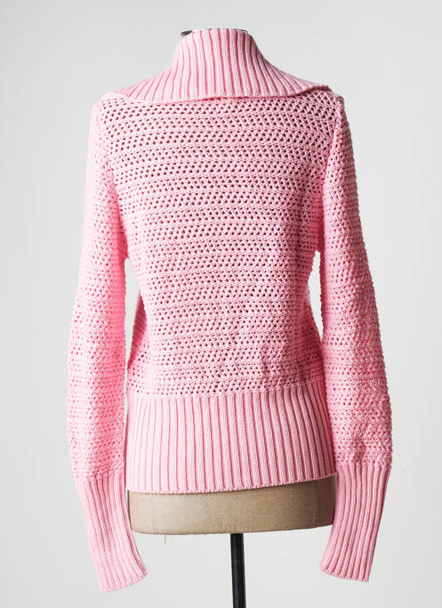 Gilet manches longues rose STEFAN GREEN pour femme