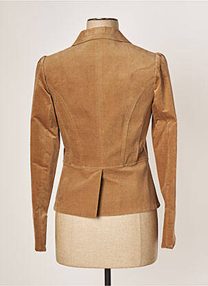 Blazer coupe cintrée marron TEENFLO MAURICE TARICA femme