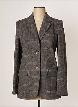 Blazer poches gris TEENFLO MAURICE TARICA femme