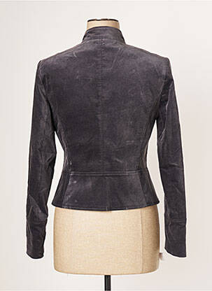 Veste chic manches longues gris TEENFLO femme
