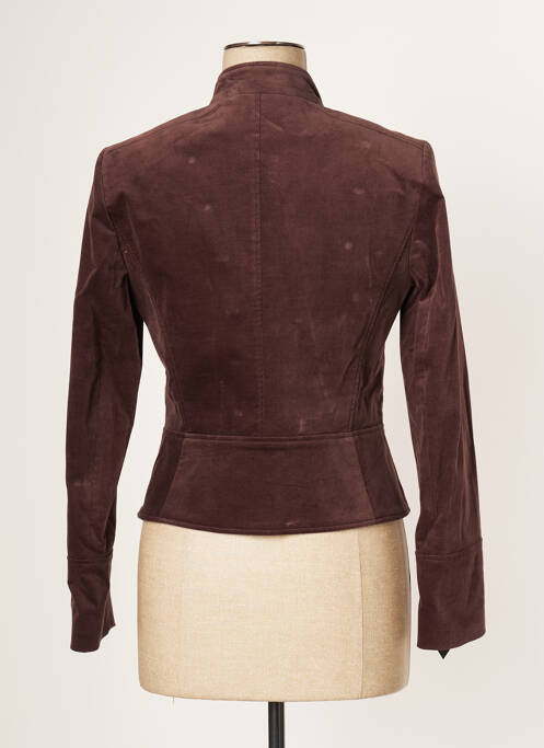 Veste chic marron TEENFLO pour femme