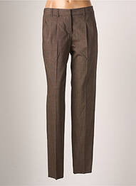 Pantalon slim taille normale taille normale marron TEENFLO femme