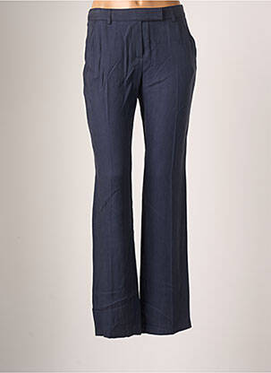 Pantalon droit bleu TEENFLO pour femme