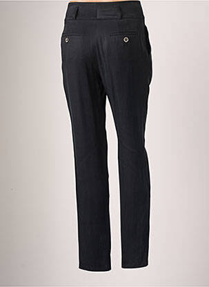 Pantalon chino tissage popeline taille normale bleu TEENFLO femme