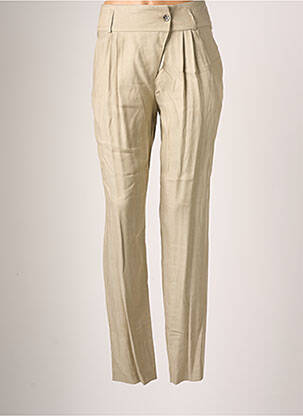 Pantalon chino tissage popeline taille normale blanc TEENFLO femme