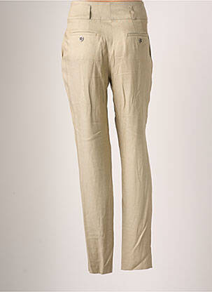 Pantalon chino tissage popeline taille normale blanc TEENFLO femme