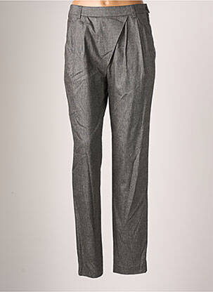 Pantalon chino taille normale taille normale gris TEENFLO femme
