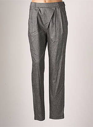 Pantalon chino gris TEENFLO pour femme