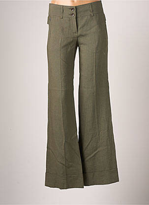 Pantalon large vert TEENFLO pour femme