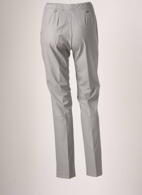 Pantalon slim gris TEENFLO pour femme