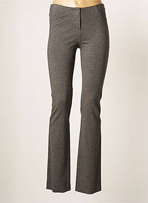 Pantalon droit stretch taille normale gris TEENFLO femme