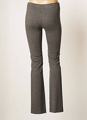 Pantalon droit stretch taille normale gris TEENFLO femme