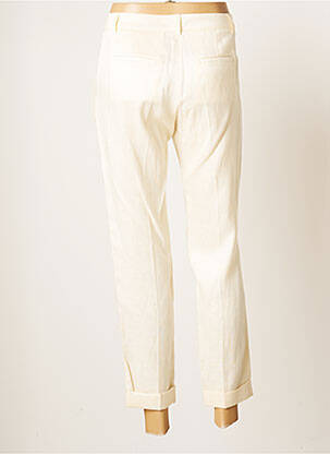 Pantalon chino taille normale taille normale beige TEENFLO femme