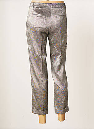 Pantalon chino taille normale taille normale gris TEENFLO femme