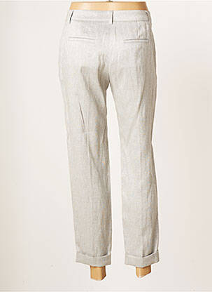 Pantalon chino taille normale taille normale gris TEENFLO femme