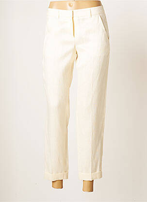Pantalon chino beige TEENFLO pour femme