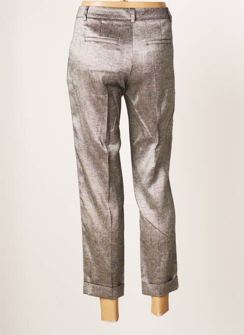 Pantalon chino gris TEENFLO pour femme