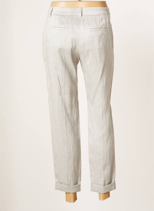 Pantalon chino gris TEENFLO pour femme