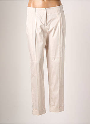 Pantalon slim taille normale taille normale beige TEENFLO femme