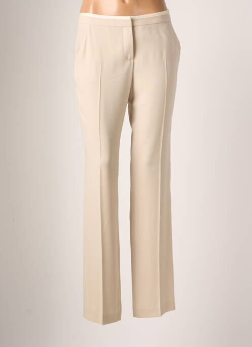 Pantalon slim beige TEENFLO pour femme