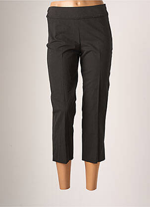 Pantacourt stretch taille normale noir TEENFLO MAURICE TARICA femme