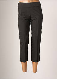 Pantacourt stretch taille normale noir TEENFLO MAURICE TARICA femme