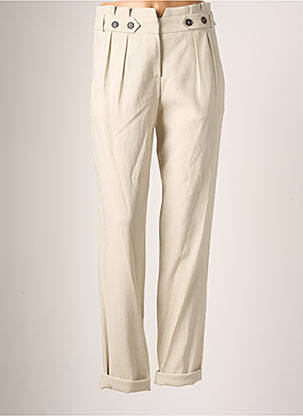 Pantalon droit blanc TEENFLO pour femme