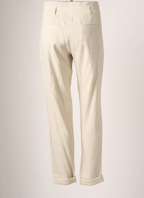 Pantalon droit blanc TEENFLO pour femme
