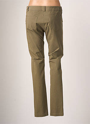Pantalon slim taille normale taille normale vert TEENFLO femme