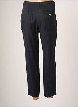 Pantalon chino tissage popeline taille normale bleu TEENFLO femme