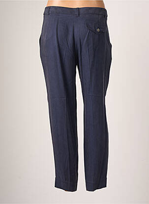 Pantalon chino tissage popeline taille normale bleu TEENFLO femme