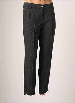 Pantalon chino tissage popeline taille normale bleu TEENFLO femme