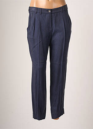 Pantalon chino bleu TEENFLO pour femme