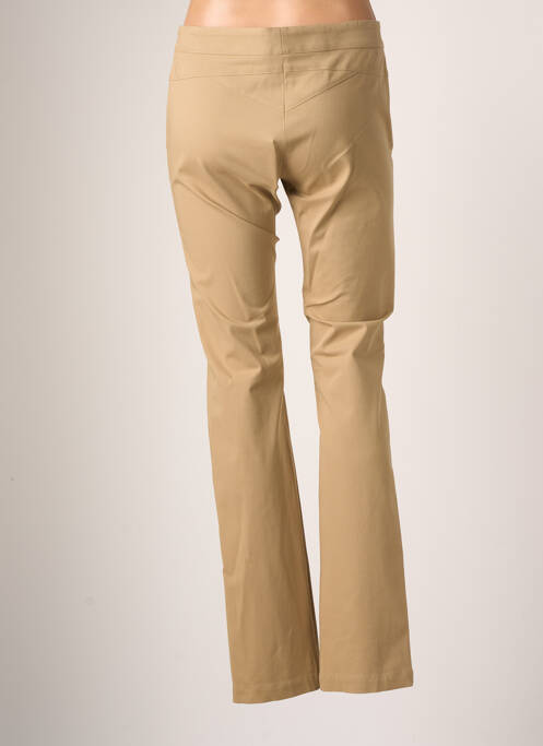 Pantalon droit beige TEENFLO pour femme
