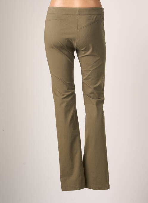 Pantalon droit vert TEENFLO pour femme