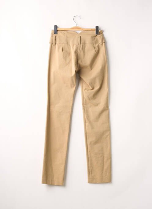 Pantalon slim beige TEENFLO pour femme