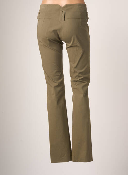 Pantalon slim vert TEENFLO pour femme