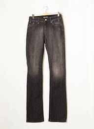 Jeans coupe droite stretch taille normale gris TEENFLO femme