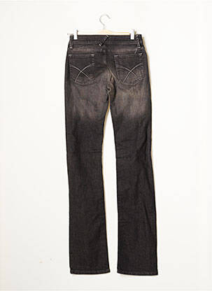 Jeans coupe droite stretch taille normale gris TEENFLO femme