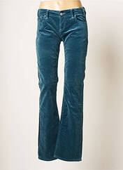 Pantalon droit bleu TEENFLO pour femme seconde vue