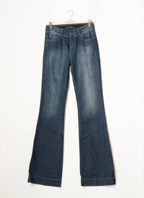 Jean coupe flare sélection denim taille normale bleu TEENFLO femme