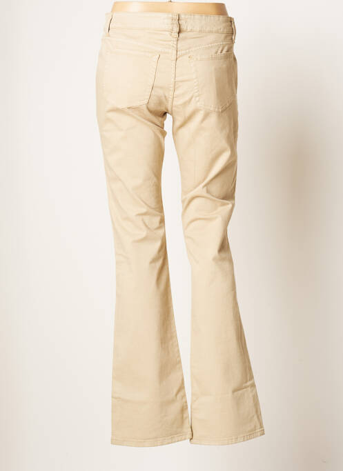 Pantalon droit beige TEENFLO pour femme