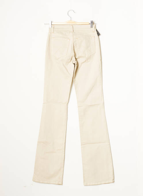 Pantalon droit beige TEENFLO pour femme