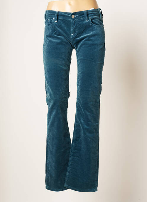 Pantalon droit bleu TEENFLO pour femme