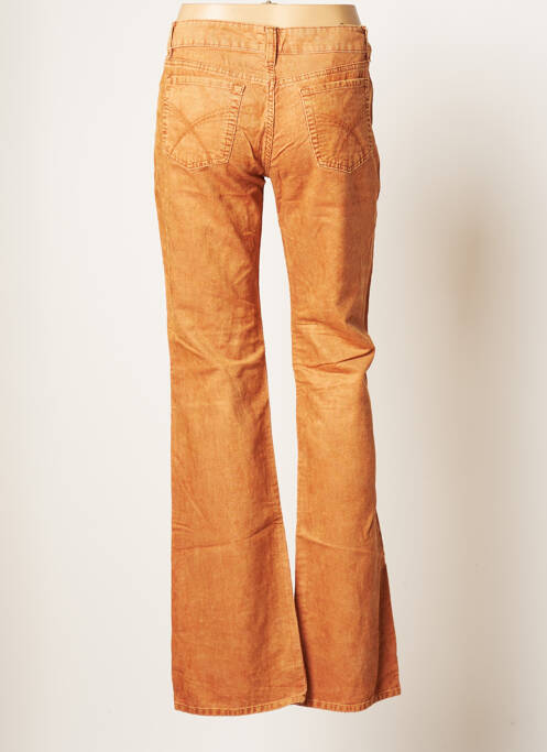 Pantalon droit orange TEENFLO pour femme